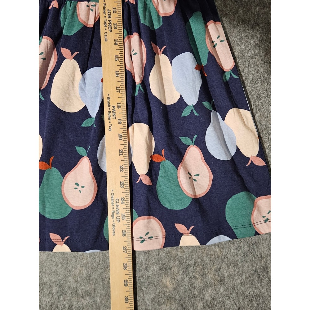 Carter's Dress Girls Navy Blue Pear Print Short Sleeve Size 8 3M005610 - Picture 3 of 5